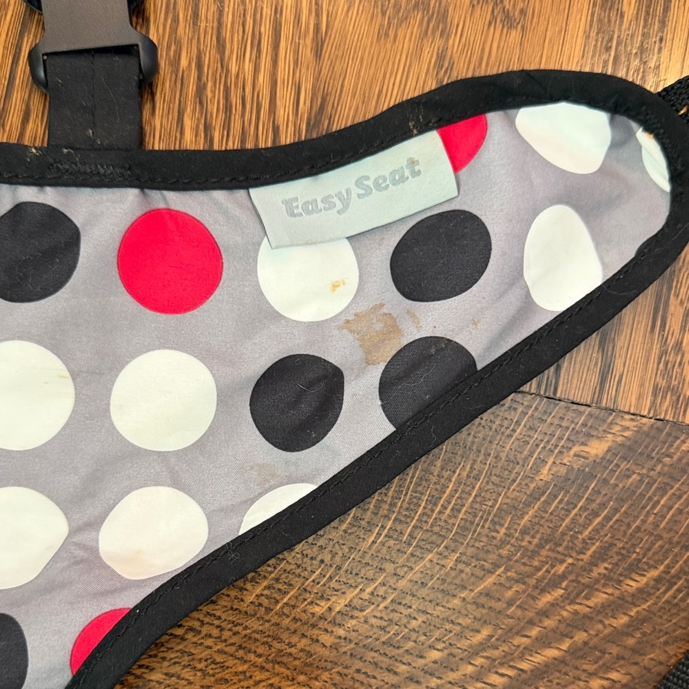 Gray and Polka Dot Crossbody Pet Carrier Bags - Picture 7 of 8